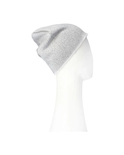 Moschino Gray Beanies