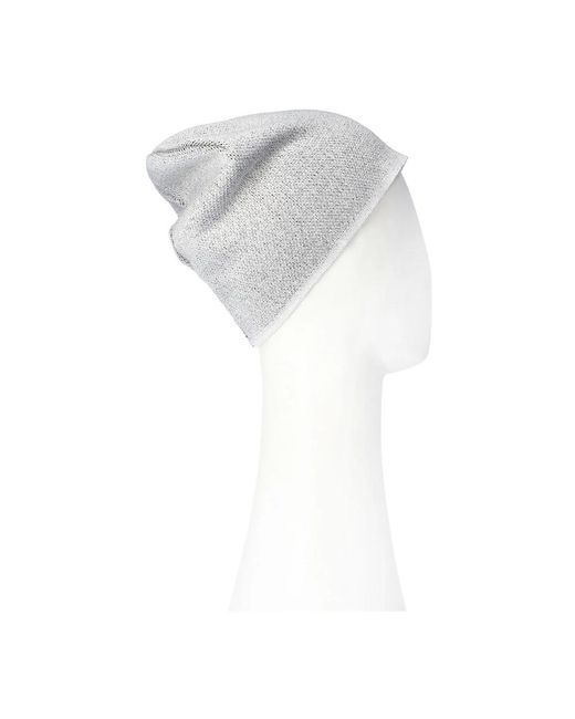 Moschino Gray Beanies