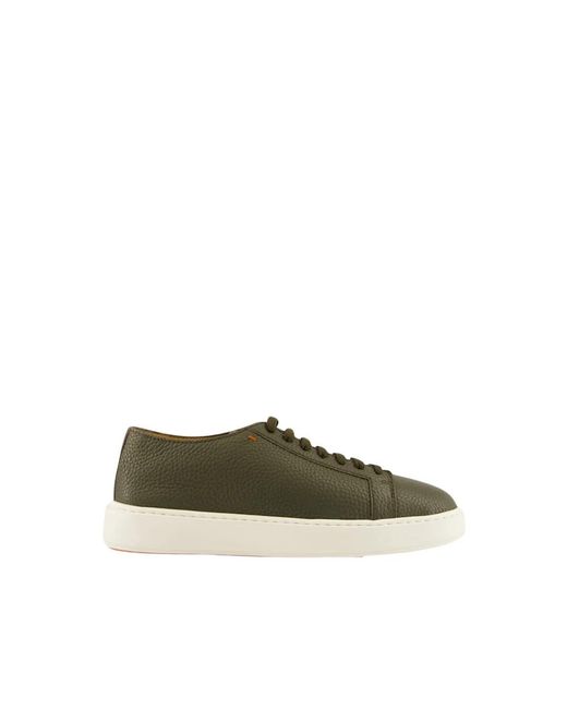 Santoni Green Sneakers for men