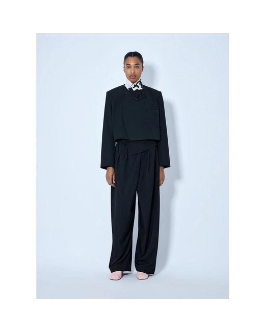 Dries Van Noten Suits in het Blue