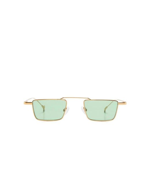 Eyepetizer Green Sunglasses