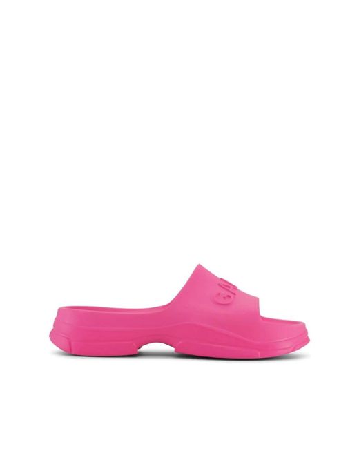 Ganni Pink Sliders