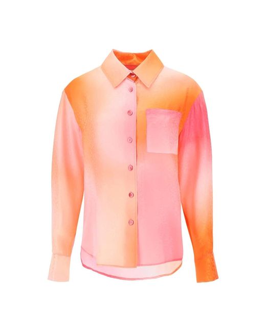 Shirts Art Dealer de color Pink