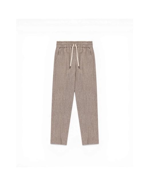 Circolo 1901 Drawstring Chino Broek in het Gray