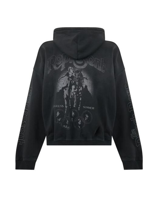 Zip-Throughs Represent de hombre de color Black