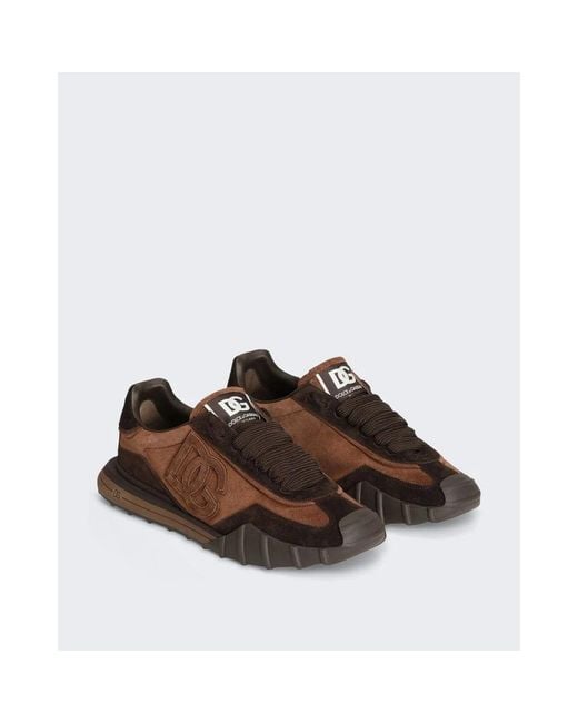 Dolce & Gabbana Brown Sneakers for men