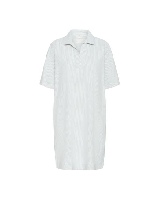 Kaffe White Short Dresses