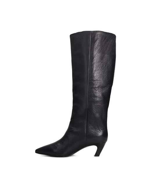 Ash Black Heeled Boots
