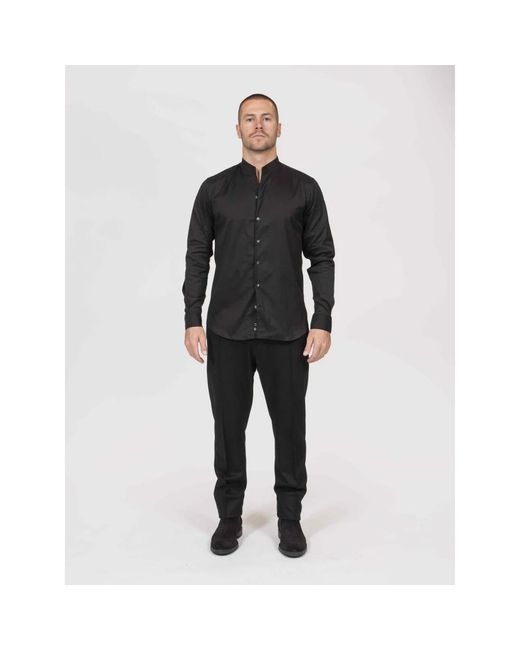 Casual Shirts di Emporio Armani in Black da Uomo