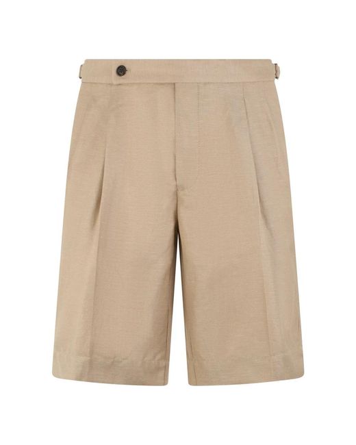 Slowear Natural Casual Shorts for men