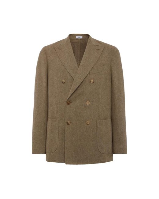 Blazers di Boglioli in Green da Uomo