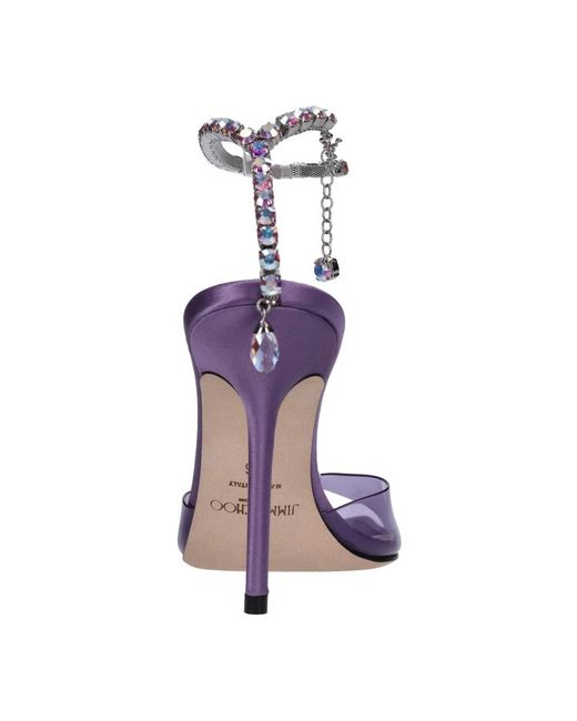 Jimmy Choo Blue High Heel Sandals