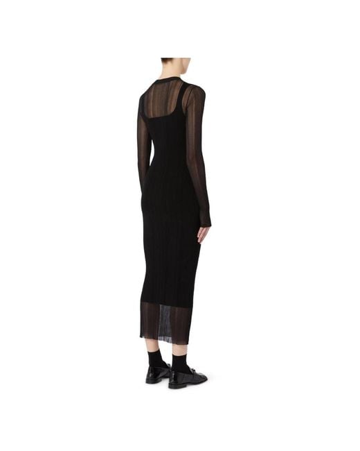 Max Mara Black Maxi Dresses