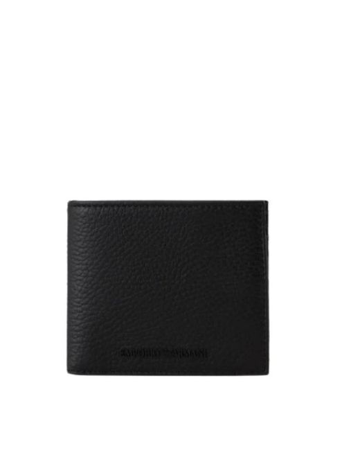 Emporio Armani Black Wallets & Cardholders for men