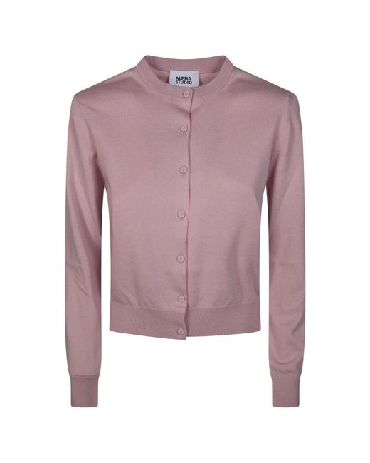 Alpha Studio Purple Cardigans