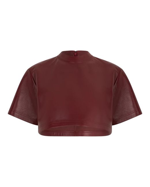 Balenciaga Red Blouses