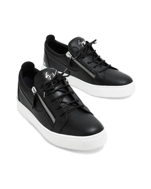 Giuseppe Zanotti Black Sneakers for men