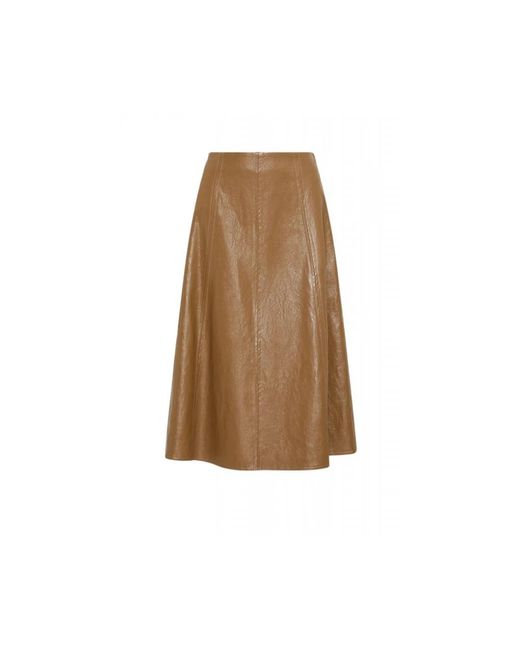 Marella Natural Midi Skirts