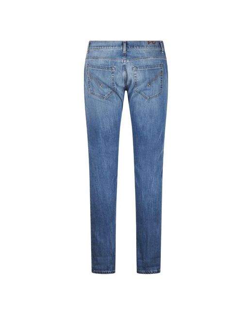 Dondup Blue Slim-Fit Jeans for men