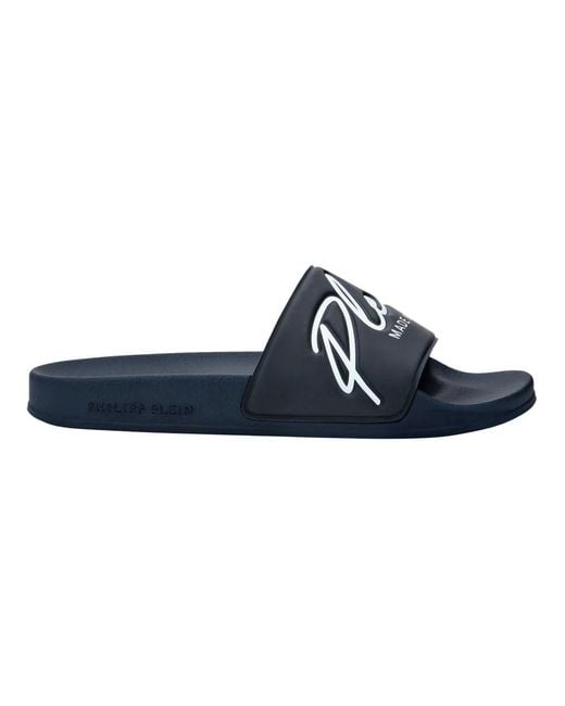 Sliders Philipp Plein en coloris Blue