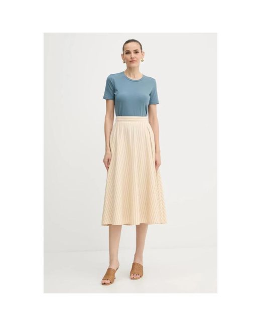 Max Mara Natural Midi Skirts