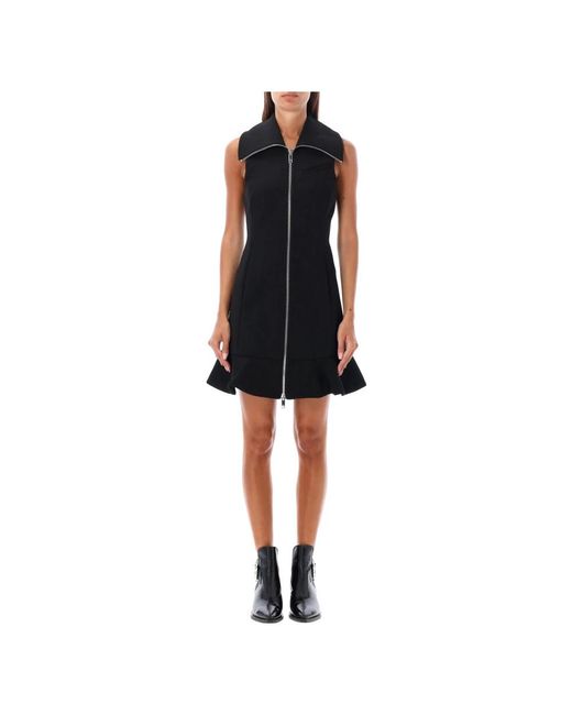 Ganni Black Short Dresses