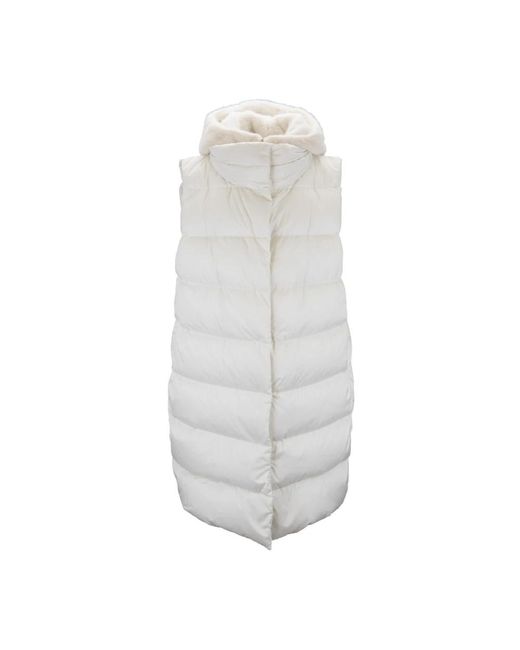 Herno Vests in het White
