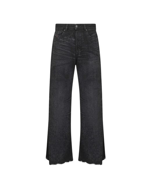 DIESEL Wide Jeans in het Gray