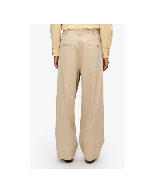 A.P.C. Natural Wide Trousers for men
