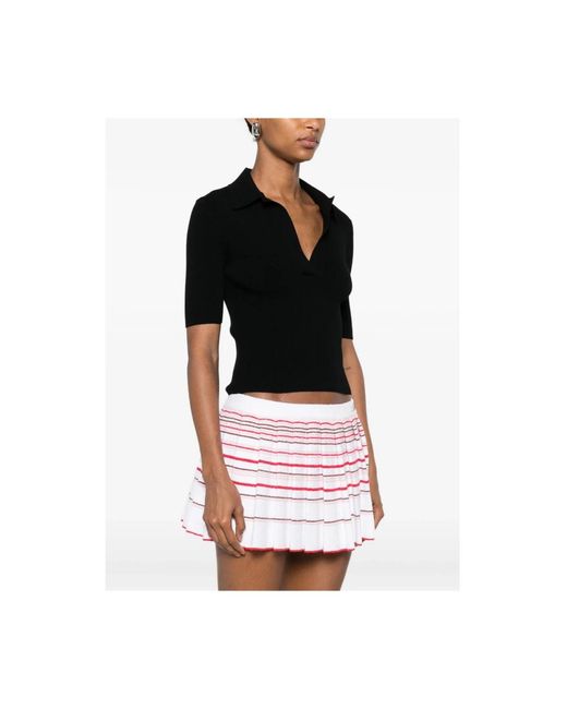 Amiri Black V-Neck Knitwear