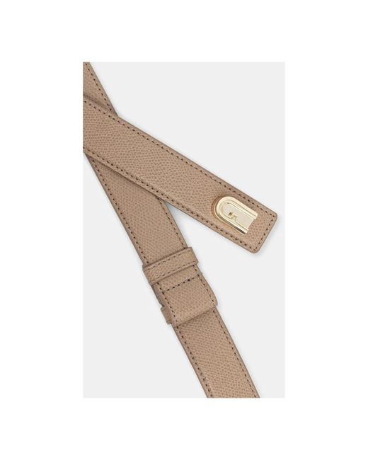 Belts di Furla in Natural