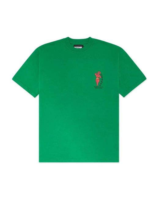 PAS DE MER Green T-Shirts for men