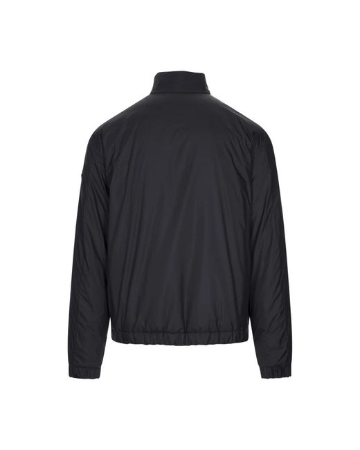 Moncler Jassen ,Blauw ,Leer Blauwe Donsveren Winterjas in het Black voor heren