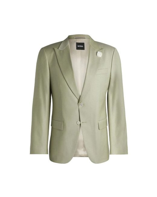 HUGO Green Blazers for men