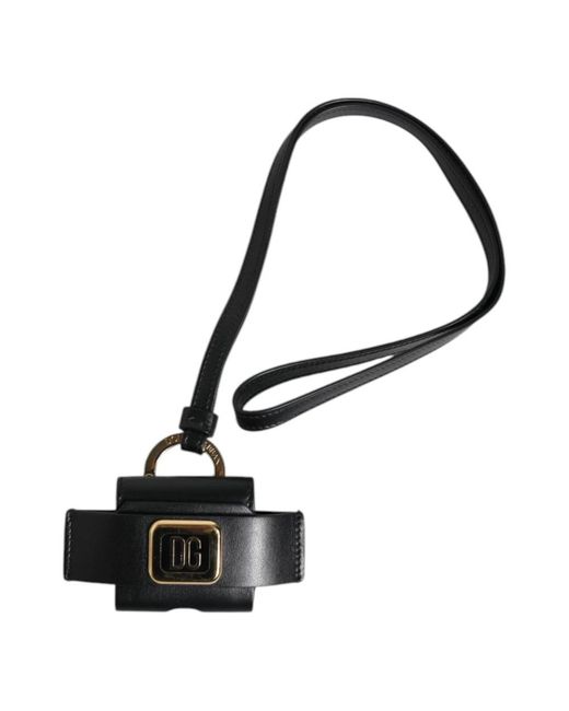 Dolce & Gabbana Black Phone Accessories for men