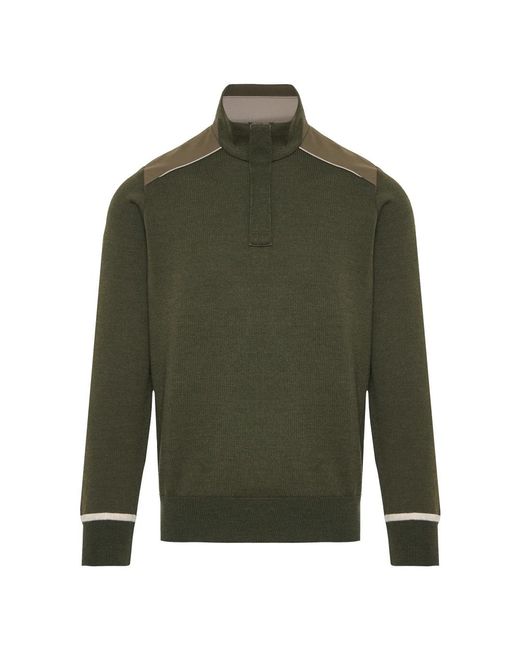 Paul & Shark Green Turtlenecks for men