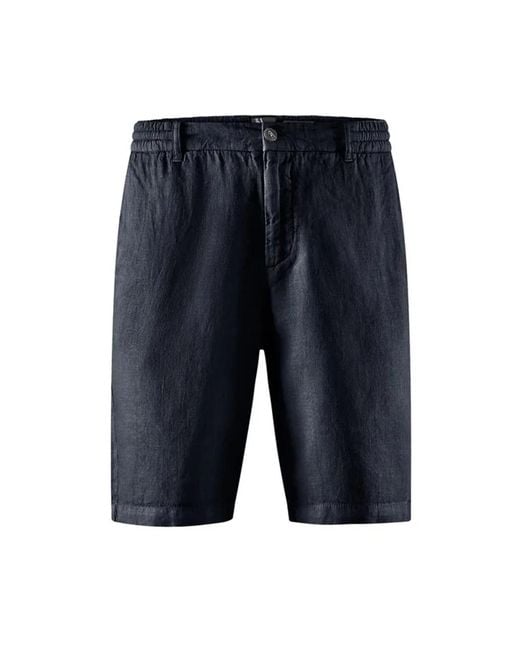 Bomboogie Blue Casual Shorts for men
