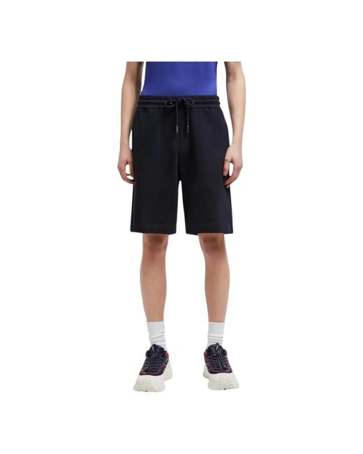 Moncler Blue Casual Shorts for men