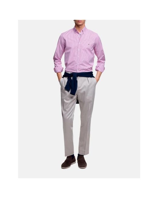 Carolina Herrera Purple Casual Shirts for men