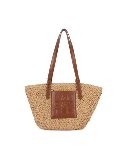 Lancaster Brown Tote Bags