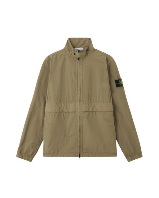 Light Jackets Stone Island de hombre de color Green