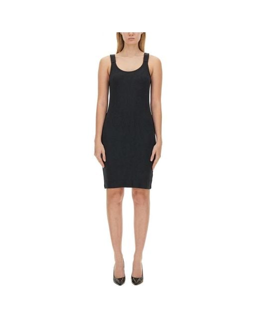Helmut Lang Black Short Dresses