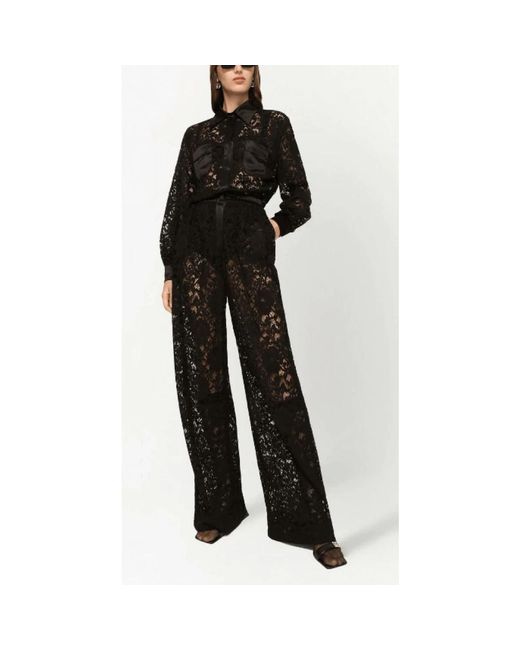 Dolce & Gabbana Black Jumpsuits