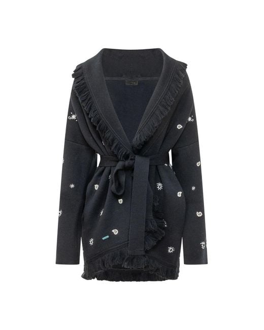 Alanui Robe Cardigan in het Black