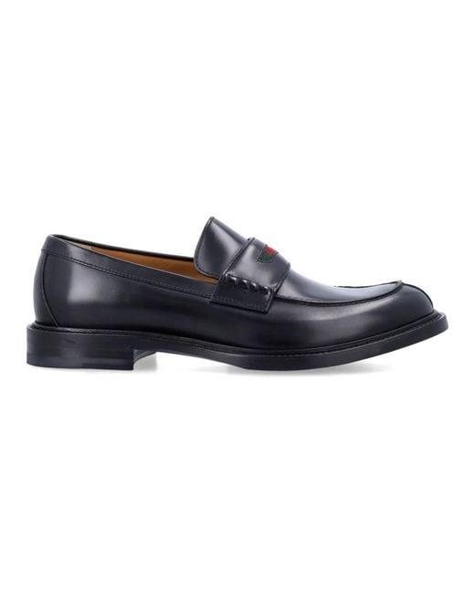 Gucci Blue Loafers for men