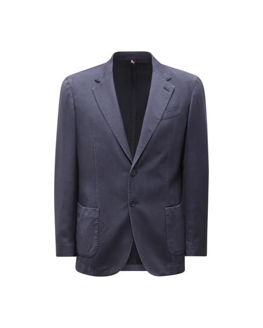 Santaniello Blue Blazers for men