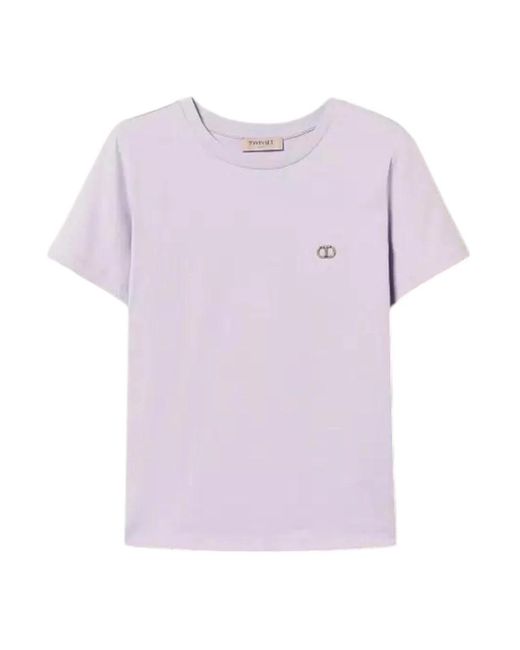 Twinset Purple T-Shirts