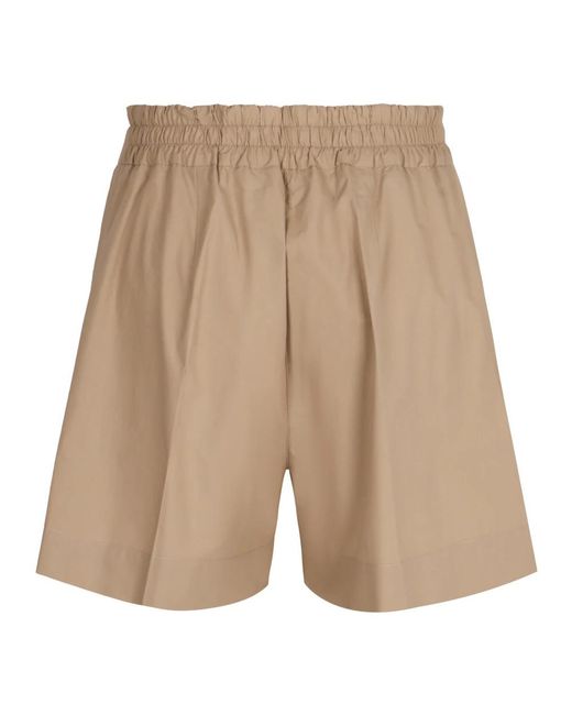 P.A.R.O.S.H. P.A.R.O..H. ,Korte Broeken ,Sabbia Shorts in het Natural