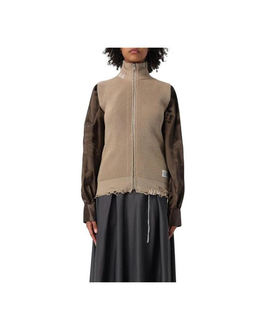 MM6 by Maison Martin Margiela Black Cardigans
