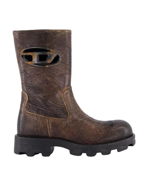 DIESEL Brown Ankle Boots